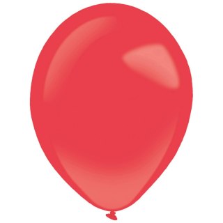 Balony lateksowe Czerwone, Decorator Standard Apple Red, 28cm, 50 szt.