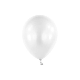 Balony lateksowe Decorator Perłowe Białe 12cm, 100 szt.