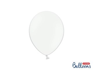 Balony lateksowe Strong, Białe, Pastel Pure White, 23cm, 100 szt.