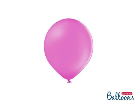 Balony lateksowe Strong, Fuksja, Pastel Fuchsia, 12cm, 100 szt.