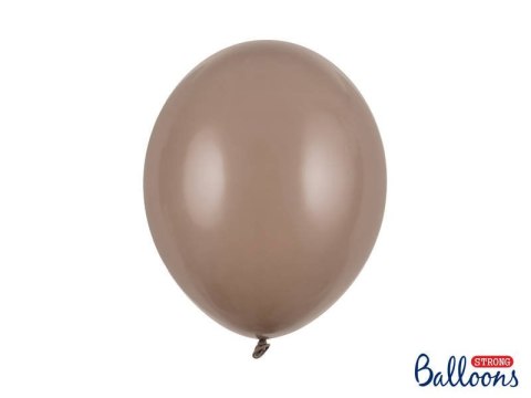 Balony lateksowe Strong, Pastel Cappuccino, 30cm, 50 szt.