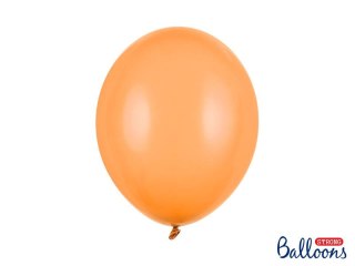 Balony lateksowe Strong, Pomarańczowe, Pastel Bright Orange, 30cm, 50szt.