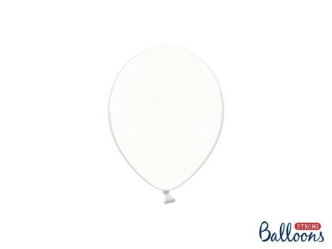 Balony lateksowe Strong, Przezroczyste, Crystal Clear, 12cm, 100 szt.