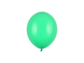 Balony lateksowe Strong, Zielone, Pastel Green, 12cm, 100 szt.