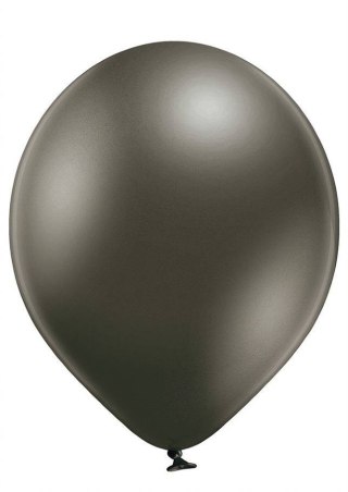 Balon lateksowe B105 Glossy Anthracite grafitowe 30cm, 100 szt.