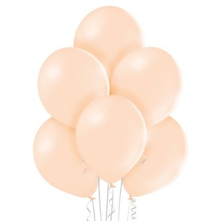 Balony lateksowe B105, Brzoskwiniowe, Pastel Peach Cream, 30cm, 100 sztuk