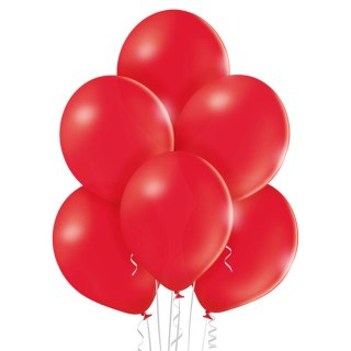 Balony lateksowe B105 Czerwone, Pastel Red, 30cm, 100 sztuk,