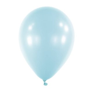 Balony lateksowe Błękitne, Decorator Macaron Sky Blue, 13cm, 100 szt.