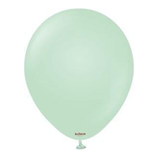 Balony lateksowe Kalisan Macaron Green, zielony, 30 cm, 100 szt.