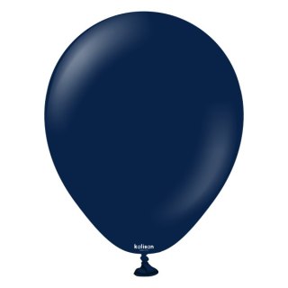 Balony lateksowe Kalisan Navy, granat 30 cm, 100 szt.