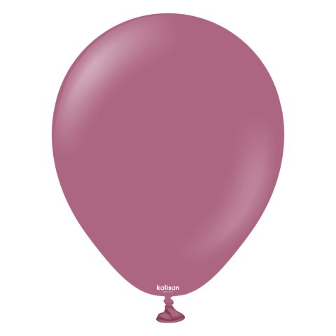 Balony lateksowe Retro Wild Berry, różowy, 13 cm, 100 szt.