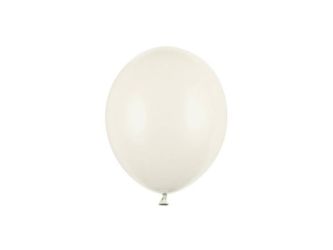 Balony lateksowe Strong Kremowe, Pastel Light Cream, 12cm, 100 szt.