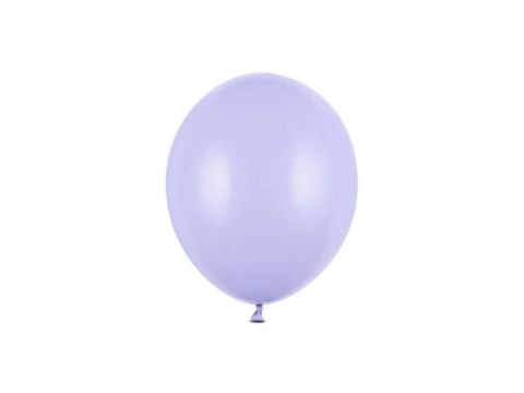 Balony lateksowe Strong, Liliowy, Pastel Light Lilac, 12cm, 100 szt.