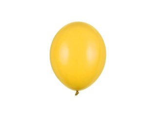 Balony lateksowe Strong, Żółte, Pastelowe Honey Yellow, 12cm, 100 szt.