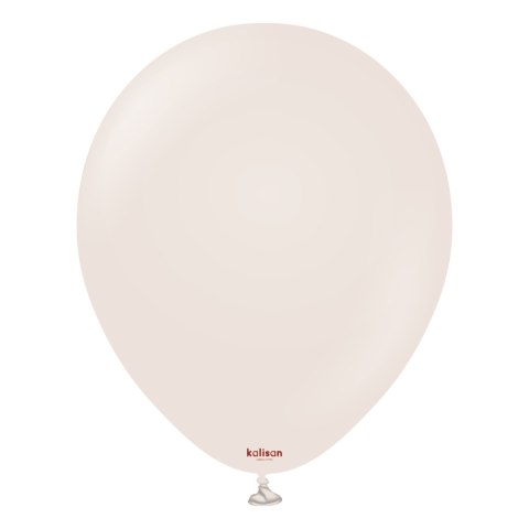 Balony lateksowe White Sand, kremowy 60 cm, 2 szt.