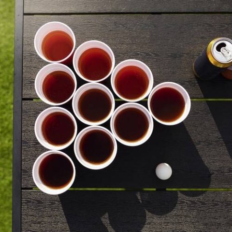 Gra Beer Pong, 50 kubeczków