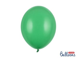 Balony lateksowe Strong, Zielone, Pastel Emerald Green, 30cm, 100 szt.