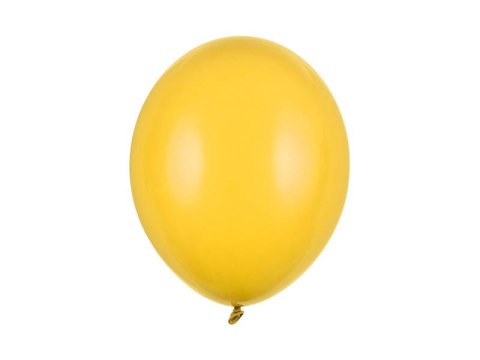 Balony lateksowe Strong, Żółte, Pastel Honey Yellow, 30cm, 100 szt.