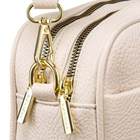 Torebka listonoszka crossbody z kieszeniami na suwak - Rovicky-