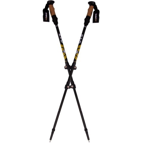 KIJE NORDIC WALKING W POKROWCU EVO ENERO PRO CZARNY MAT