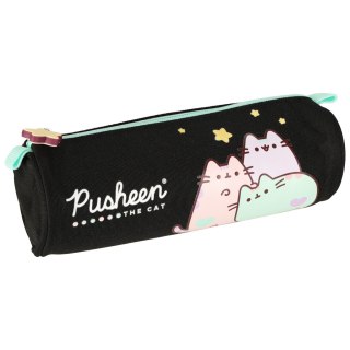 Piórnik szkolny tuba saszetka Pusheen czarny