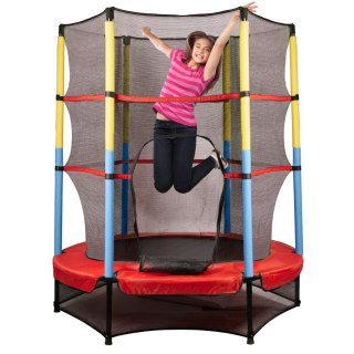 Trampolina do domu ogrodu dla dzieci siatka 140cm 55inch