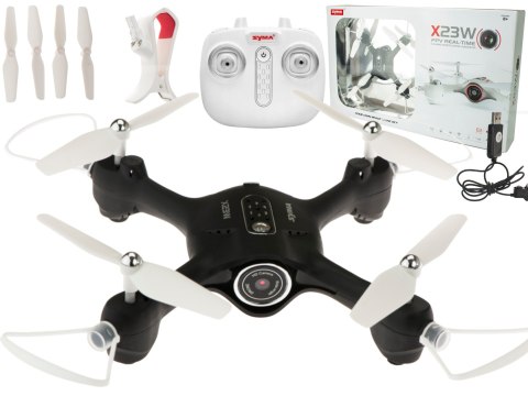 Dron RC Syma X23W kamera FPV WiFi 2.4GHz 4CH czarny