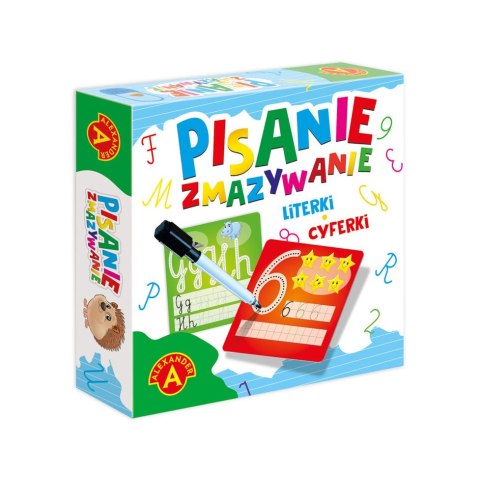 ALEXANDER Pisanie i zmazywanie karty edukacyjne 5+