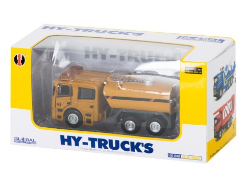 Cysterna samochód auto ciężarówka model z metalu Die-Cast 1:50 HY-TRUCK's