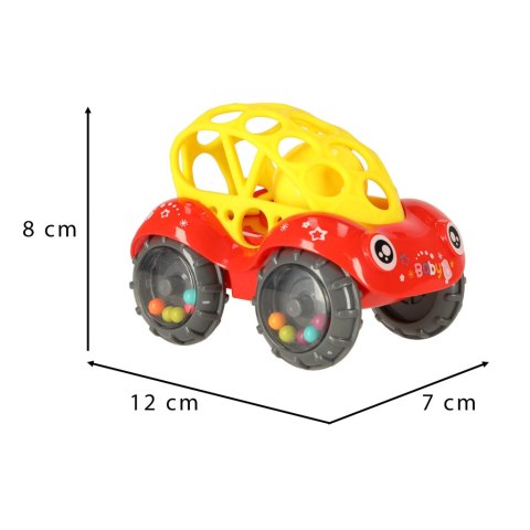 Samochód gryzak grzechotka auto