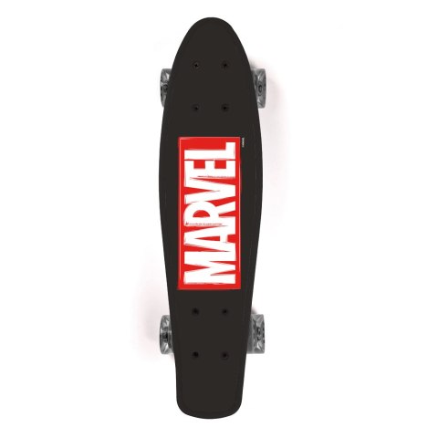 DESKOROLKA FISZKA MARVEL BLACK RED