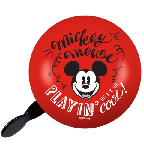 DZWONEK DO ROWERU RETRO MICKEY RED VINTAGE