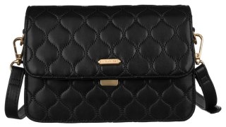 Elegancka, pikowana listonoszka crossbody - David Jones