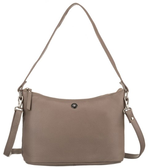 Torba skórzana+portfel PTN D73-DS Dark Beige