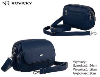 Torebka damska PU R-074-02 Navy